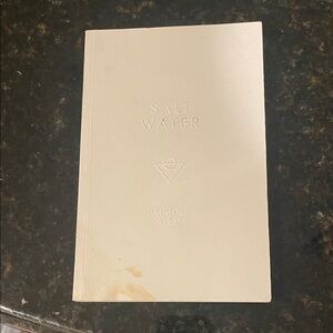Salt Water Book by Brianna Wiest